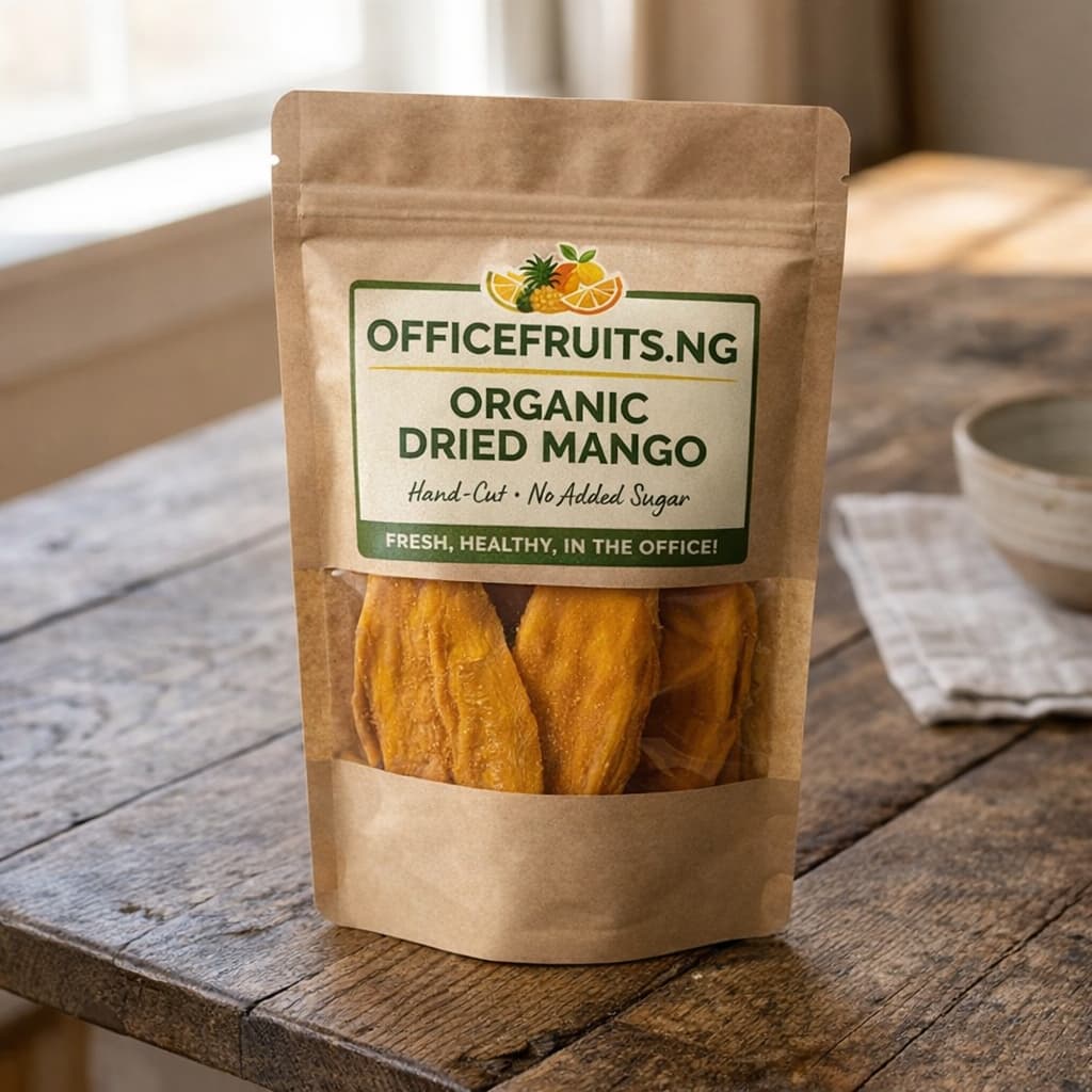 Organic dried mango for Lagos offices