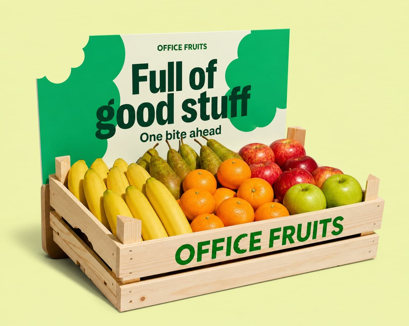 Office Fruits table display