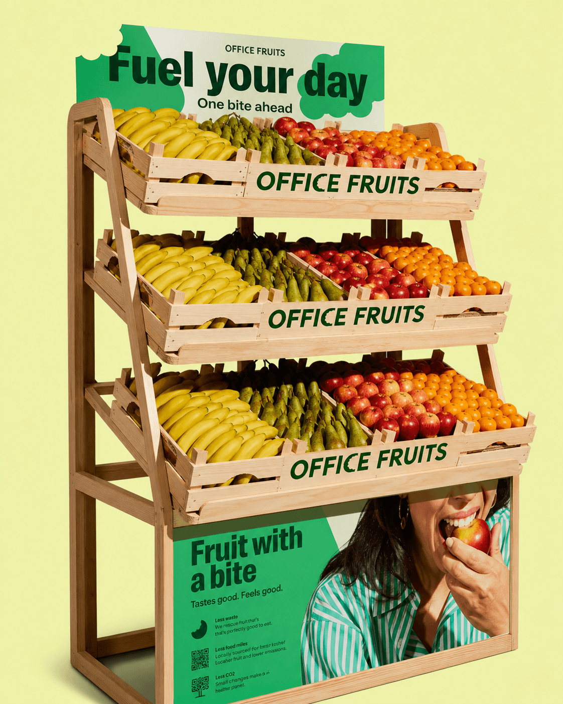 Office Fruits XXL display