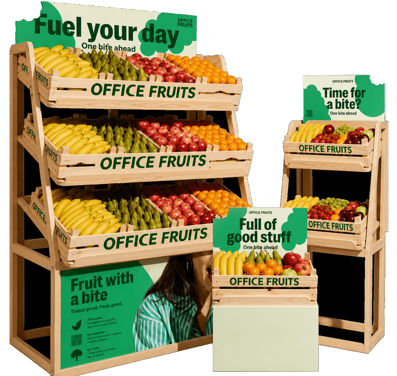 Office Fruits display range