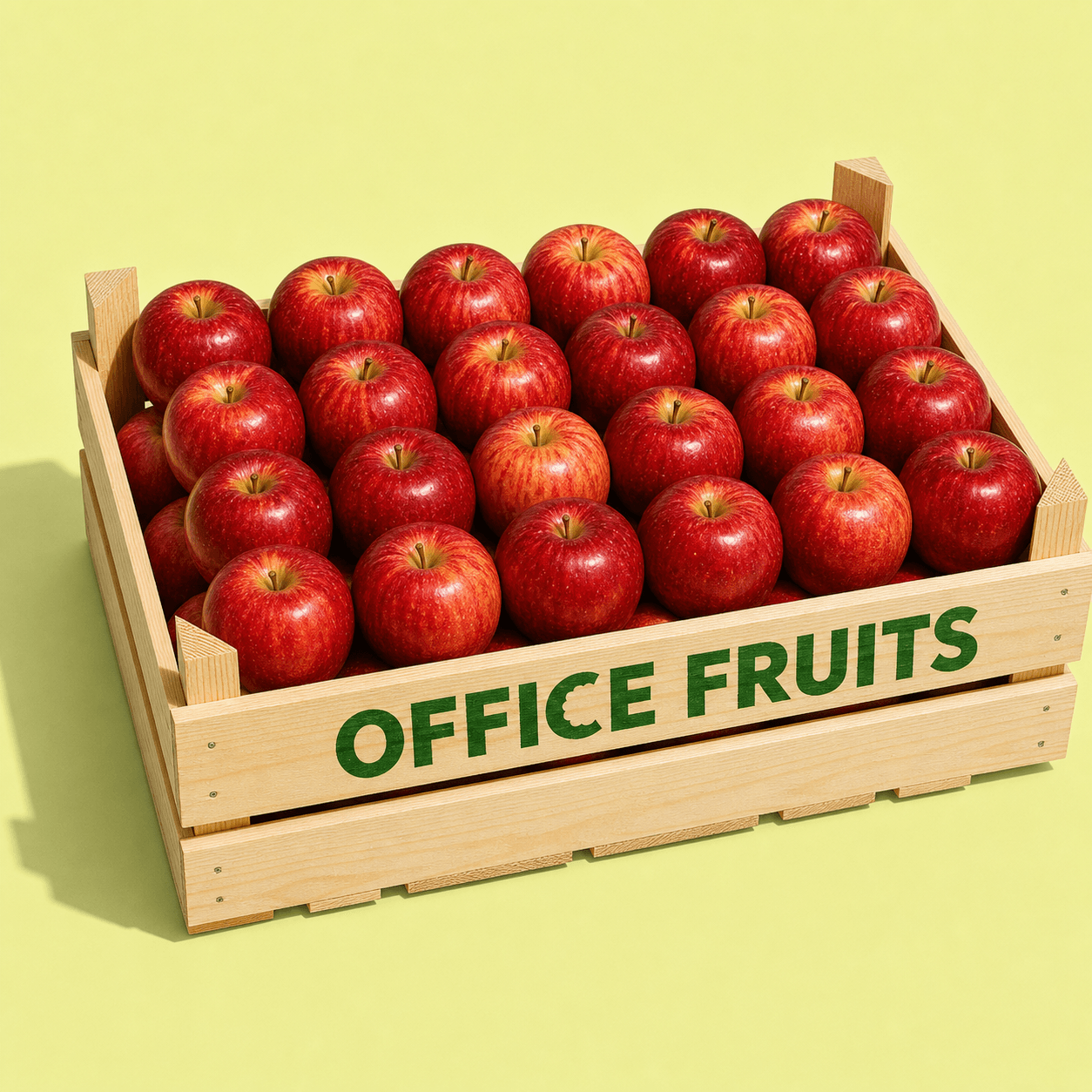 Red Apples crate